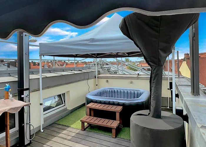 6 Maisonette-penthouse Pool Dachterrasse Luxus Apartment *