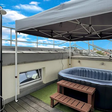 Lejlighed 6 Maisonette-penthouse Pool Dachterrasse Luxus