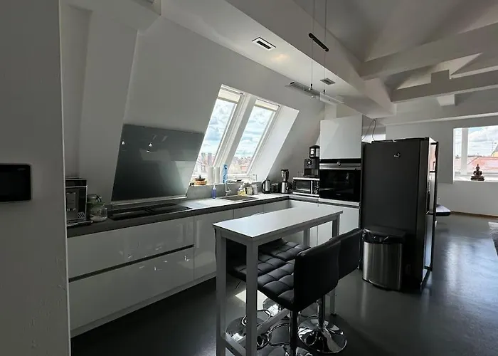 6 Maisonette-penthouse Pool Dachterrasse Luxus 아파트 *